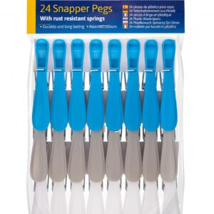 DLUX 24-Pack Snapper Clothespins