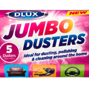 DLUX Large Dust Cloths 35cm x 45cm, Pack of 5