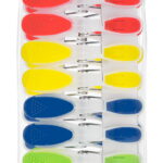 DLUX Premium Pegs with Rubber Grip - Set of 18