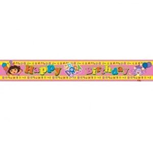 Dora 5 Yard Banner, 12-Pack