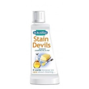 Dr. Beckmann's Stain Devils Remover for Cooking Oil, Fat, Cream, Egg, Soy, and Starch