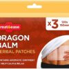 Dragon Balm Herbal Patches, Pack of 3 - Treat & Ease