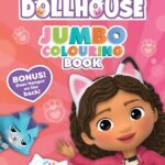 DREAMWORKS GABBY'S DOLLHOUSE GIANT COLORING ACTIVITY BOOK