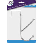 Dual Hook for Over-the-Door Use