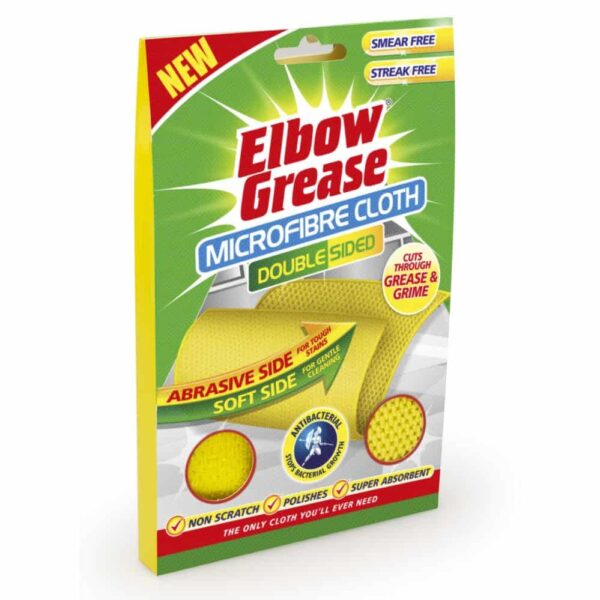 Dual-Sided Microfiber Cloth by Elbow Grease