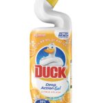 DUCK TOILET CLEANER WITH DEEP ACTION GEL IN CITRUS SPLASH SCENT, 750ML