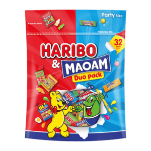 Duo Pack Pouch of Haribo & Maoam 450g