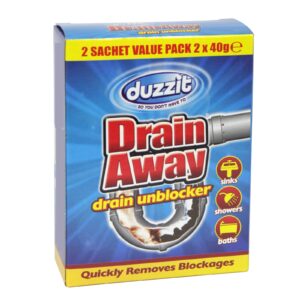 Duzzit Drain Cleaner Sachets 40g, Pack of 2