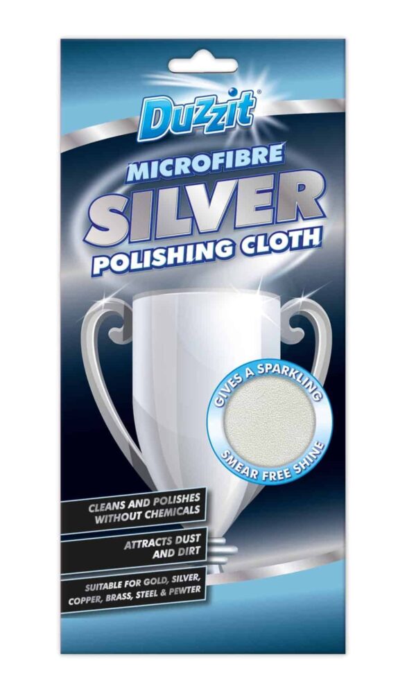 DUZZIT SILVER POLISHING MICROFIBRE CLOTH