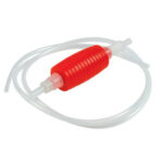 **Ease of Use**: Simply place one end of the hose into the liquid you wish to transfer and the other end into the receiving container. By manually operating the pump mechanism,...