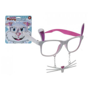 Easter Rabbit Glasses with Whiskers