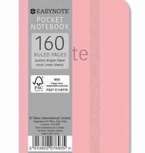 Easynote Compact Soft Touch Notebook - Pastel Shades