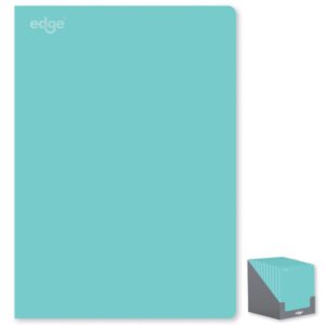 EDGE A4 Blue Softcover Notebook, 80 GSM, 160 Pages