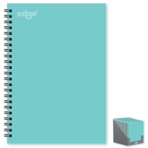 EDGE A5 Blue Twin Wire Notebook, 80 GSM, 120 Pages