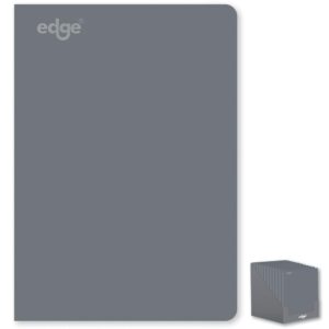 EDGE A5 Grey Soft Cover Notebook, 160 Pages, 80 GSM