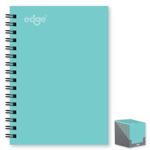 EDGE A6 Twin Wire Blue Notebook, 80 GSM, 120 Pages