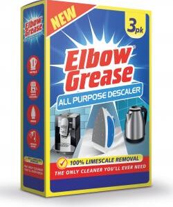 Elbow Grease Multi-Purpose Limescale Remover, 3-Pack of 25ml