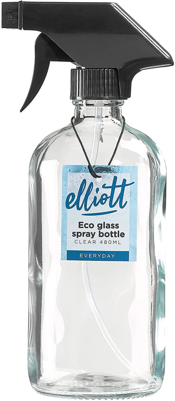 Elliot Clear Glass Spray Bottle, 480ml