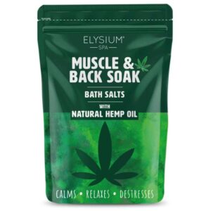 ELYSIUM HEMP SEED OIL MUSCLE & BACK SOAK 450G