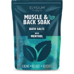 ELYSIUM MENTHOL-INFUSED MUSCLE AND BACK SOAK, 450G