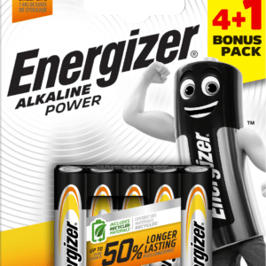 Energizer AAA Alkaline Batteries 5-Pack (Includes 1 Free)