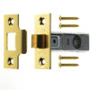 ERA Tubular Mortice Latch 75mm / 3 Inch in Polished Brass Finish