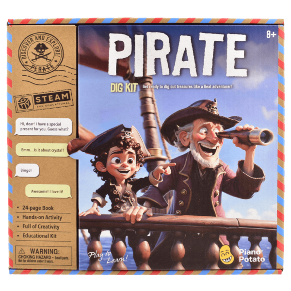 Excavate the Pirate Treasure