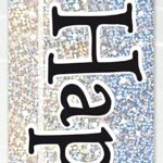 Exclusive 12ft Holographic Foil Party Banner for Happy Anniversary with Champagne Glass Design