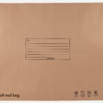 Extra Large Eco-Friendly Kraft Mailing Bags 420mm x 500mm x 70mm