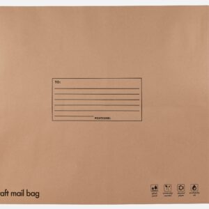 Extra Large Eco-Friendly Kraft Mailing Bags 420mm x 500mm x 70mm