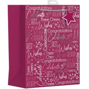 Extra Large Pink Gift Bag for Various Occasions