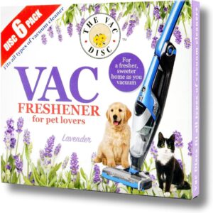 Extra Strength Lavender Scent Pet Vacuum Freshener - Pack of 6 Discs