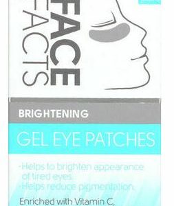 Face Facts Brightening Gel Eye Patches - Pack of 4