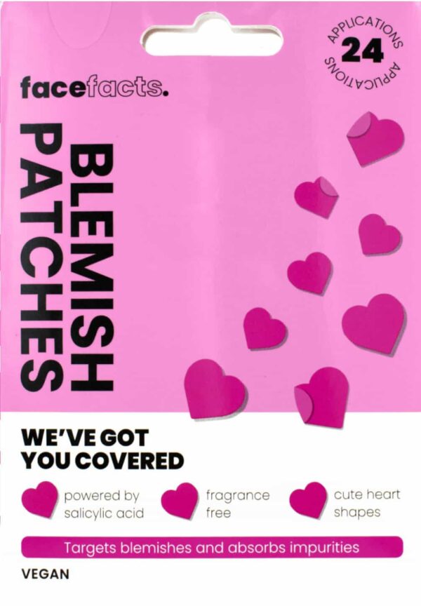 Face Facts Mixed Blemish Patches - Hearts & Stars CDU