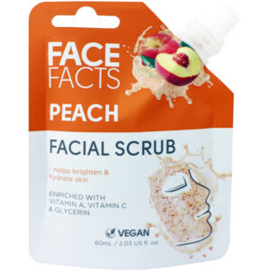 FACE FACTS PEACH FACIAL SCRUB 60ML