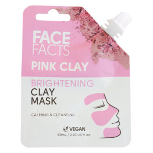 Face Facts Pink Brightening Clay Mask, 60ml