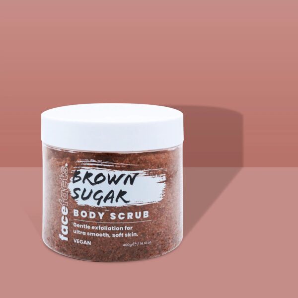 FACEFACTS 400G BROWN SUGAR BODY SCRUB