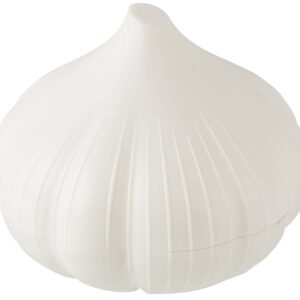 FACKELMANN GARLIC STORAGE CONTAINER 10CM X 10CM X 8.5CM