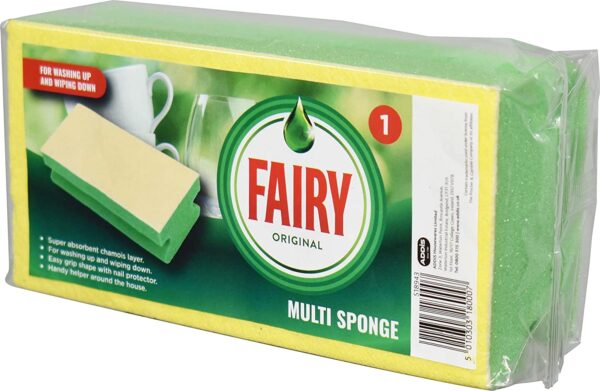FAIRY HIGHLY ABSORBENT MULTIPURPOSE CHAMOIS SPONGE