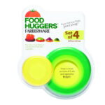 Farberware Fresh Reusable Silicone Food Huggers, Pack of 4