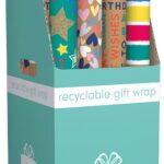 Fashion Kraft Gift Wrap - 4 Assorted Designs, 2m x 69cm CDU