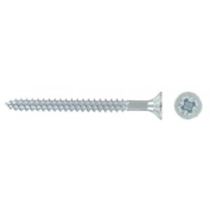 FAST PAK VALUE 0010 6 X 5/8'' POZI CSK HARDENED TWINTHREAD ZINC WOODSCREWS - PACK OF 70