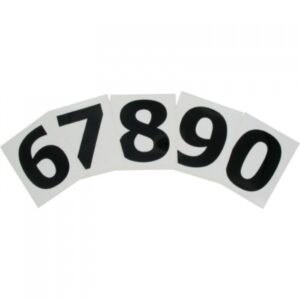 FAST PAK VALUE 0461 Adhesive Numbers Pack: Includes 6, 7, 8, 9, 0 (5 Numbers per Pack)