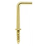 FAST PAK VALUE 1138 1.5" BRASSED DRESSER/SQUARE HOOK