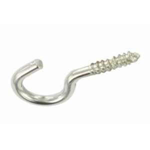 FAST PAK VALUE 1185 23 x 14 Nickel-Plated Curtain Hooks, Pack of 40