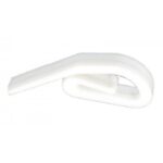 FAST PAK VALUE 1208 100-Pack Plastic Curtain Hooks