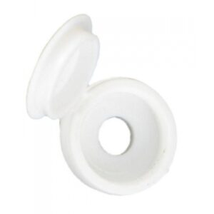 FAST PAK VALUE 1246 WHITE FOLD-OVER CAPS, PACK OF 30