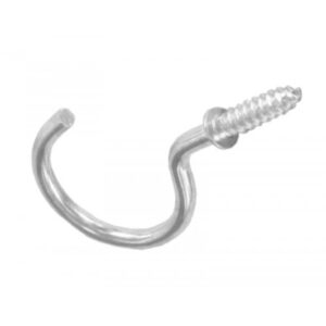 FAST PAK VALUE 1895 1 1/4'' (30MM) Chrome-Plated Cup Hooks, Pack of 10