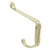 FAST PAK VALUE 2243 Brass Hat and Coat Hooks, Pack of 2