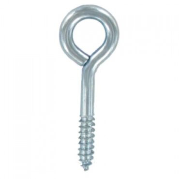 FAST PAK VALUE 2500 Zinc-Plated 65mm Screw Eyes, Pack of 3